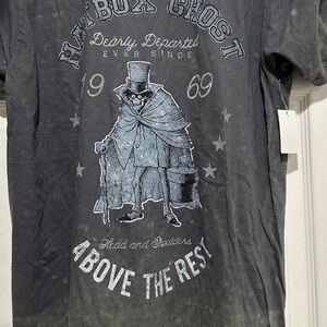 Men's Black Hatbox Ghost Graphic T-Shirt